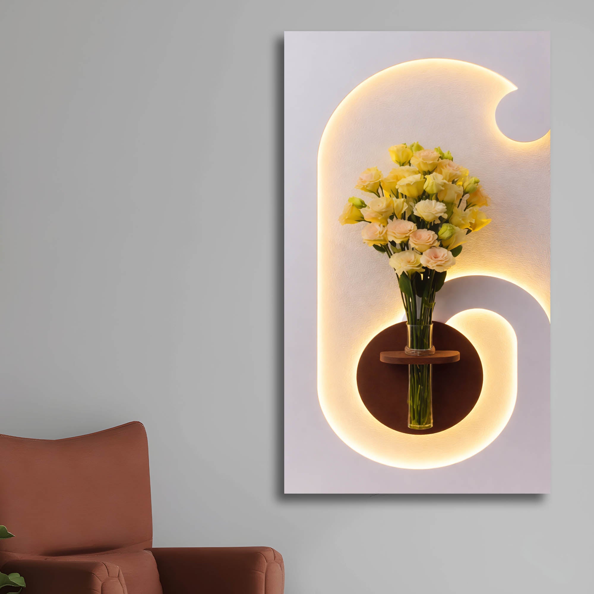 Modern LED Decorative Wall Panel for Living Room Décor