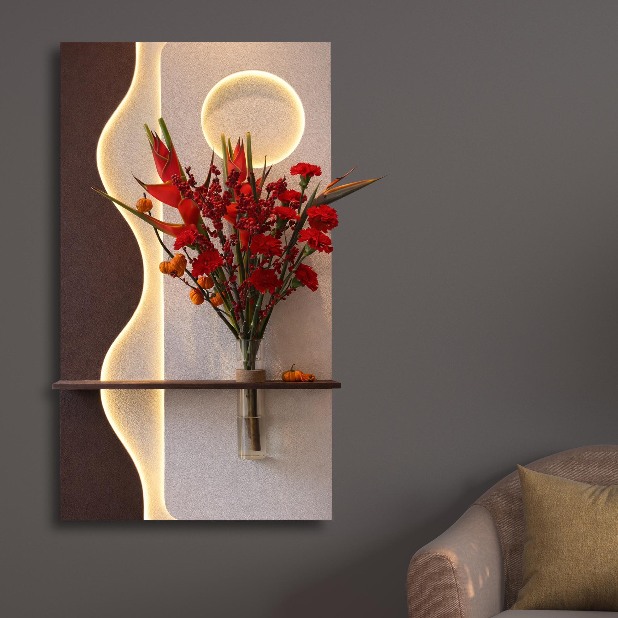 Modern LED Decorative Wall Panel for Stylish Home Styling