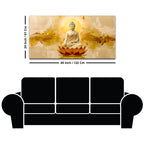 Modern Lord Buddha Canvas Painting