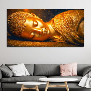 Modern Lord Buddha Canvas Wall Painting for Home & Office