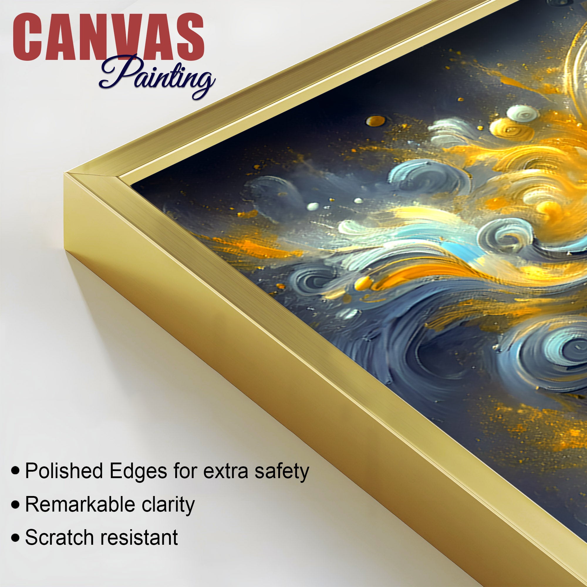 Modern Lord Ganesha Wall Artwork Painting