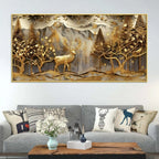Modern Luxury Abstract Canvas Painting for Home Decor