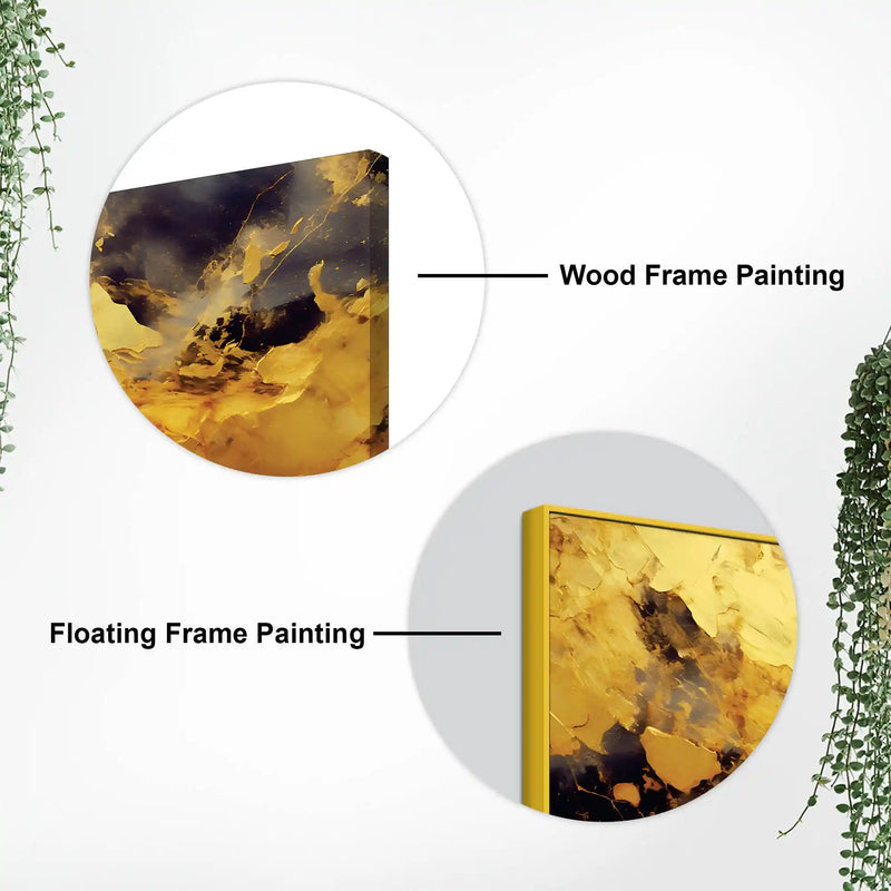 Modern Luxury Abstract Canvas Painting for Living Room