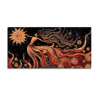 Modern Luxury Abstract Woman Canvas Painting