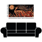 Modern Luxury Abstract Woman Canvas Painting