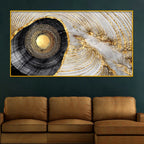 Modern Luxury Crystal Glass Painting for Wall Décor