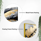 Modern Luxury Feather Abstract Painting