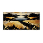 Modern Minimal Abstract Canvas Painting for Stylish Home