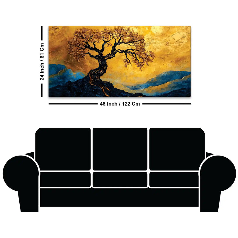 Modern Nature Canvas Wall Art Painting for Home Decor