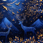 Modern Nature Decor Crystal Glass Wall Painting