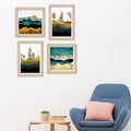 Modern Nature Wall Art Frame Set of 4