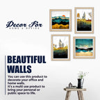 Modern Nature Wall Art Frame Set of 4