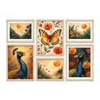 Modern Nature Wall Art Frame Set of 6