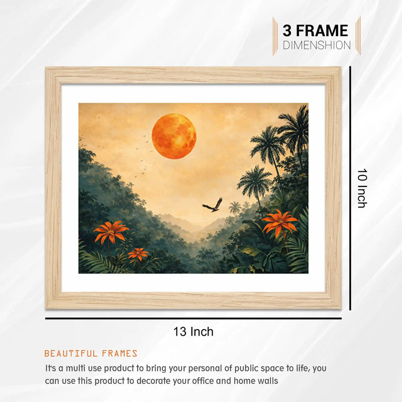 Modern Nature Wall Art Frame Set of 6
