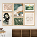 Modern Neutral Wall Art Frame Set of 6