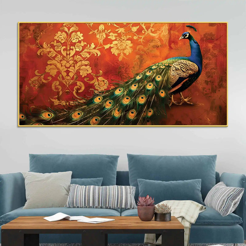 modern-peacock-majesty-canvas-wall-painting