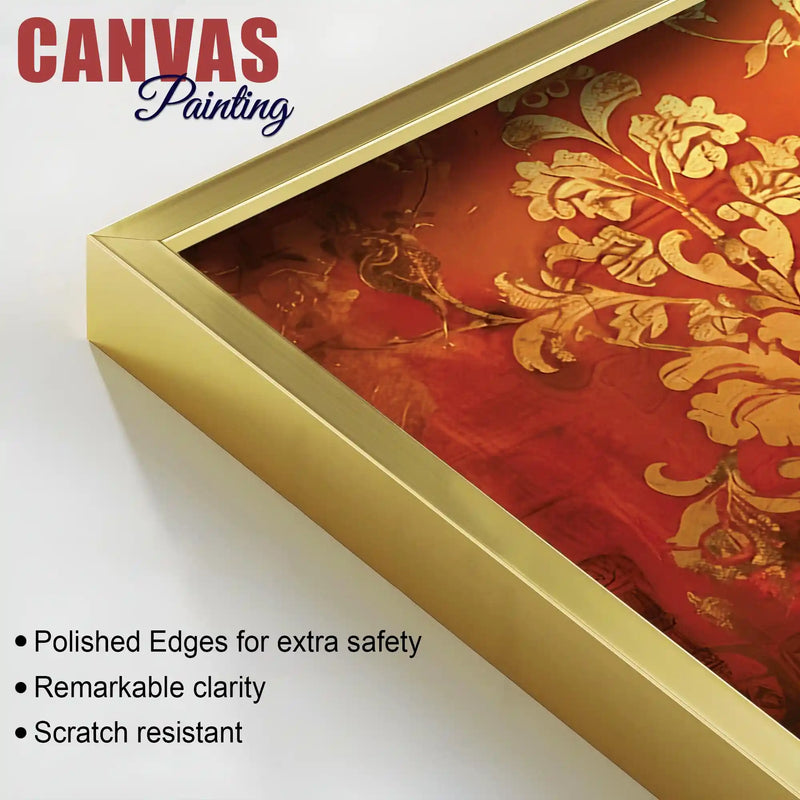 Modern Peacock Majesty Canvas Wall Painting