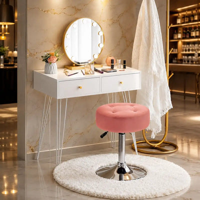 modern-pink-adjustable-vanity-stool-with-tufted-cushion
