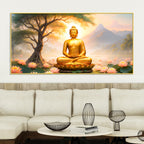 Modern Premium Buddha Canvas Painting for Peaceful Wall Décor