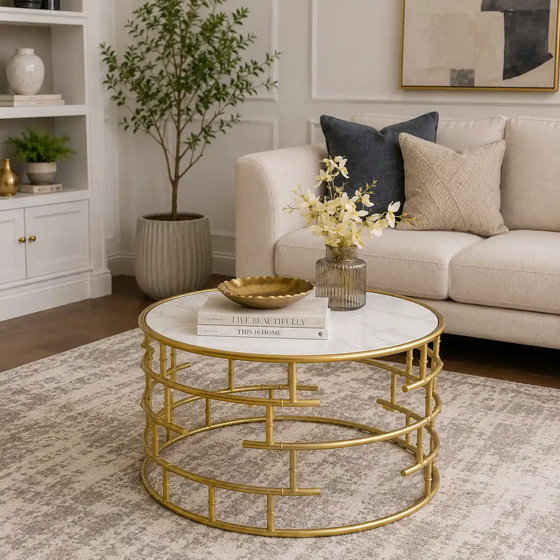 Modern Round Center Table for Stylish Home Décor