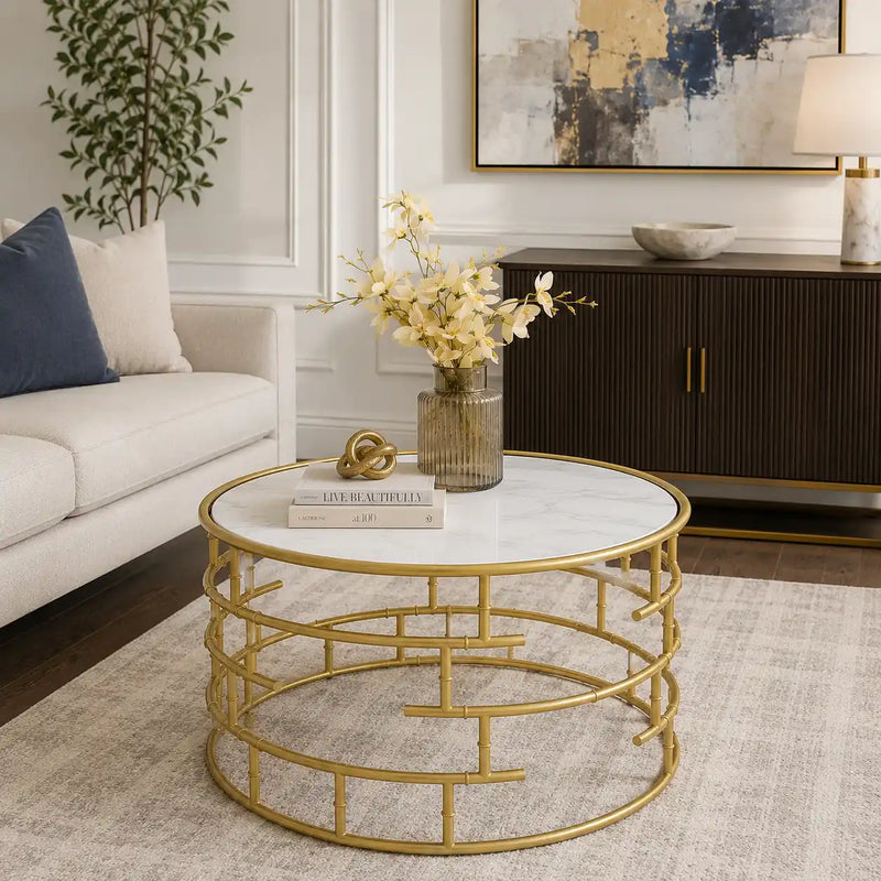 Modern Round Center Table for Stylish Home Décor