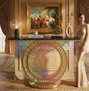 modern-round-led-console-table-in-gold-entryway-furniture