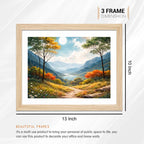 Modern Scenic Wall Art Frame Set of 6