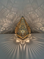 Modern Shadow Pattern Table Light