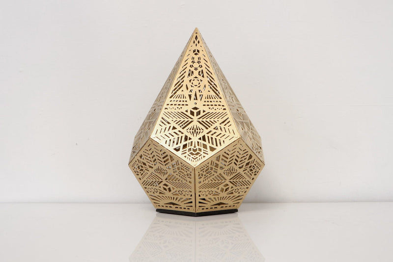 Modern Shadow Pattern Table Light