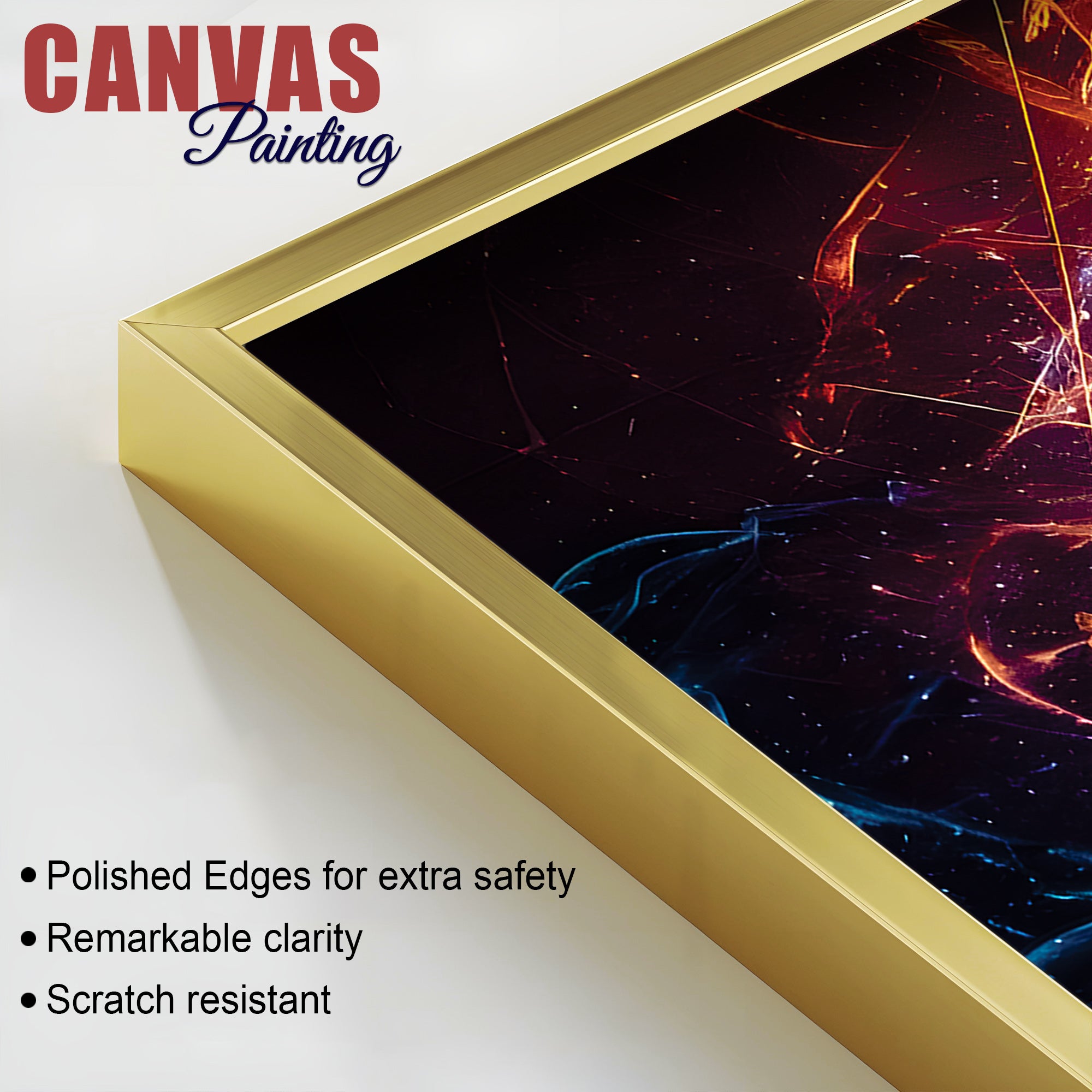 Modern Shiva Canvas Painting for Living Room & Bedroom