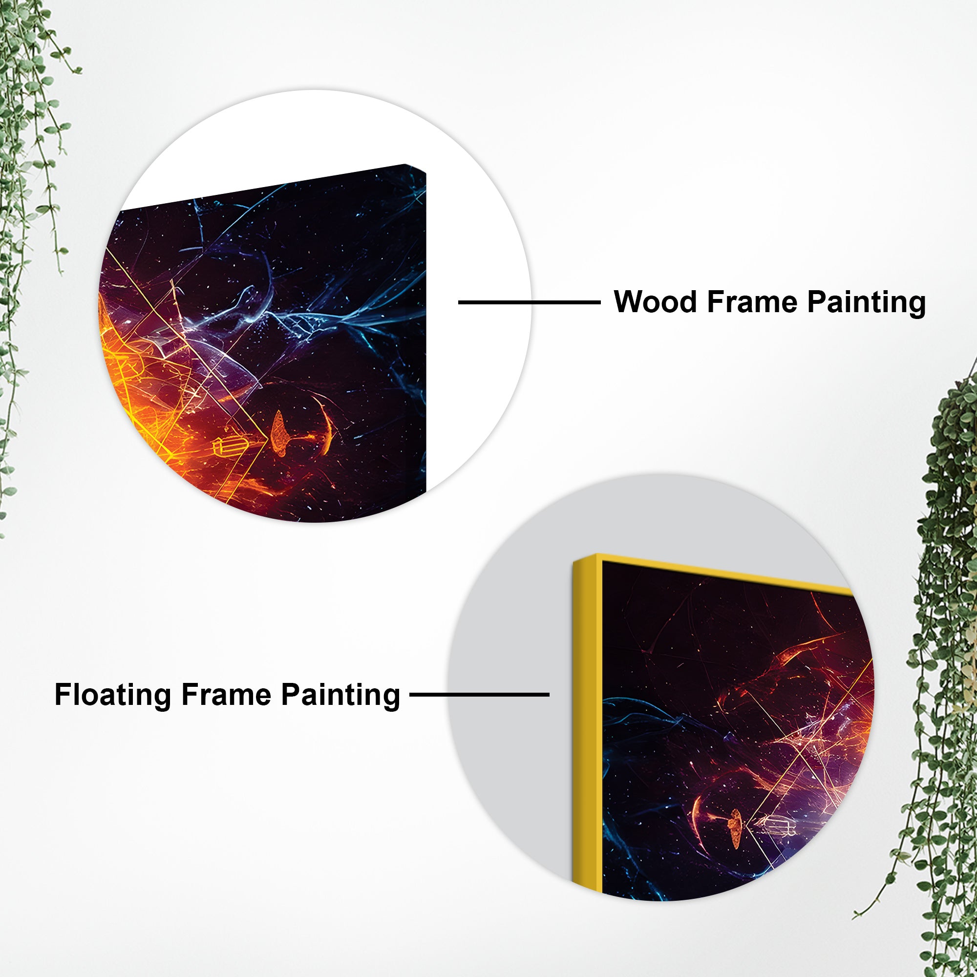 Modern Shiva Canvas Painting for Living Room & Bedroom