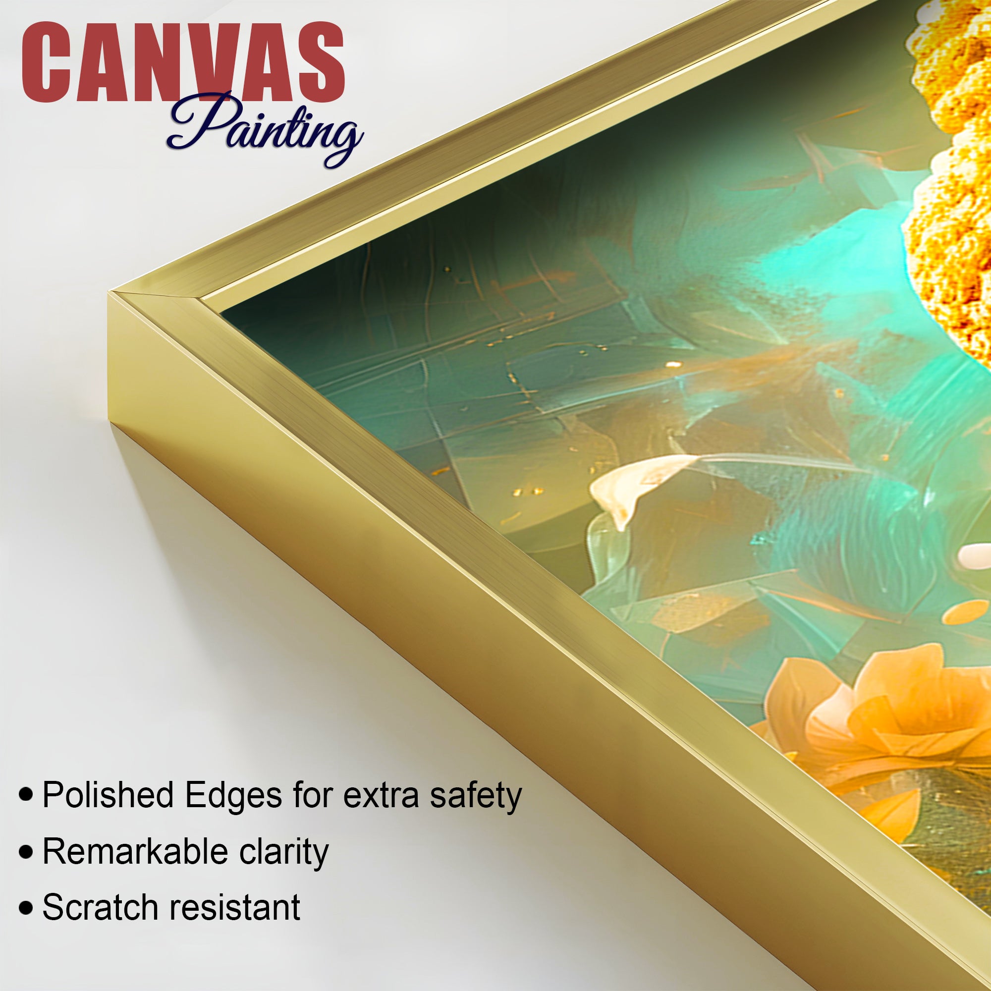 Modern Spiritual Buddha Canvas Wall Décor Painting