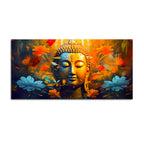 Modern Spiritual Buddha Wall Canvas Painting for Home Décor