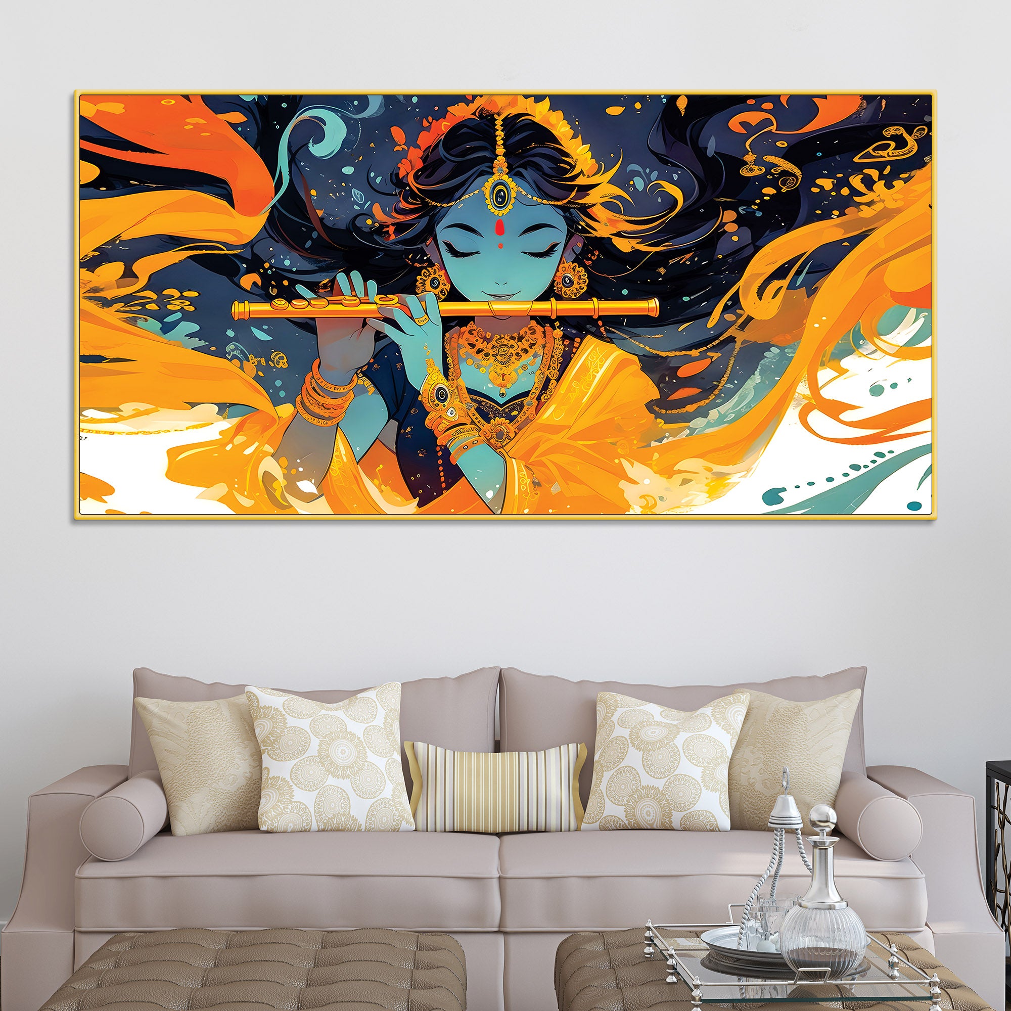 Modern Spiritual Canvas Wall Painting for Home Decor