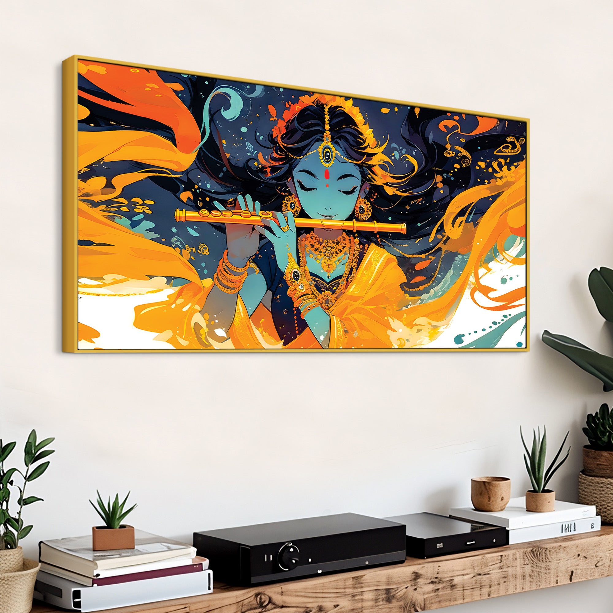Modern Spiritual Canvas Wall Painting for Home Decor