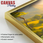 Modern Spiritual Gautam Buddha Wall Painting for Home & Office