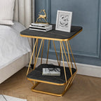 modern-square-shaped-creative-artistic-golden-metal-finish-with-black-marble