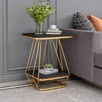 modern-square-shaped-creative-artistic-golden-metal-finish-with-black-marble