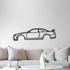Modern Car Metal Wall Art for Living Room Decor