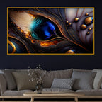 Modern Texture Crystal Glass Wall Painting for Home Décor