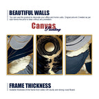Modern Textured Abstract Canvas Wall Decor Painting Set of Three