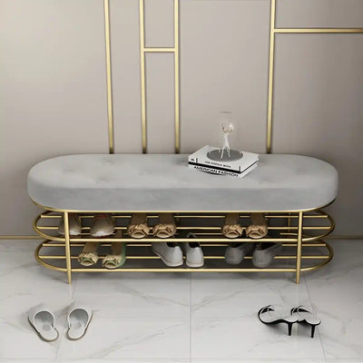 modern-upholstered-gray-velvet-bench-with-shoe-storage
