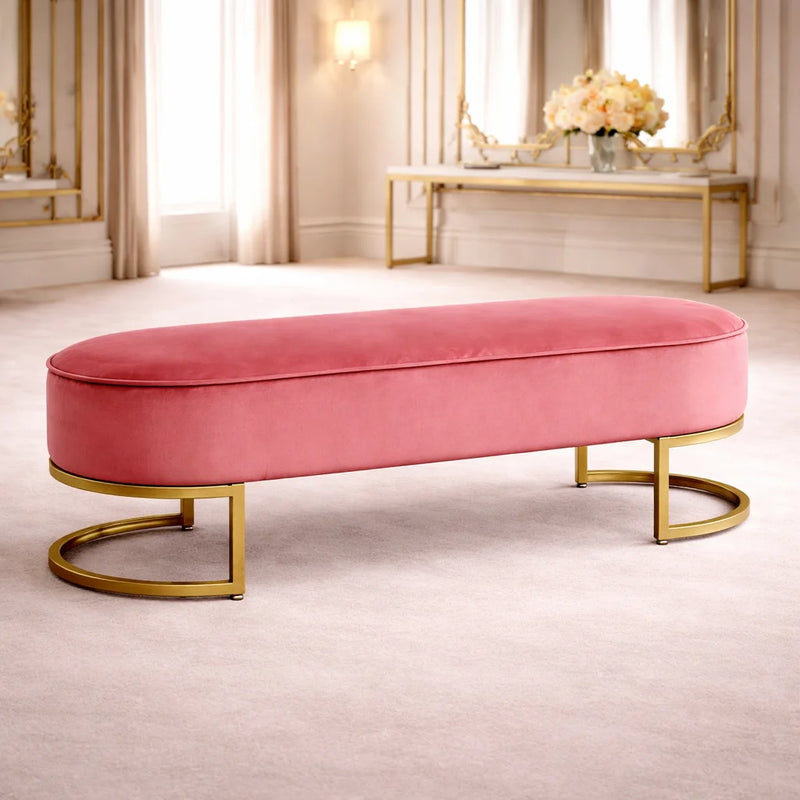 modern-velvet-seating-bench-in-blush-pink-gold-finish