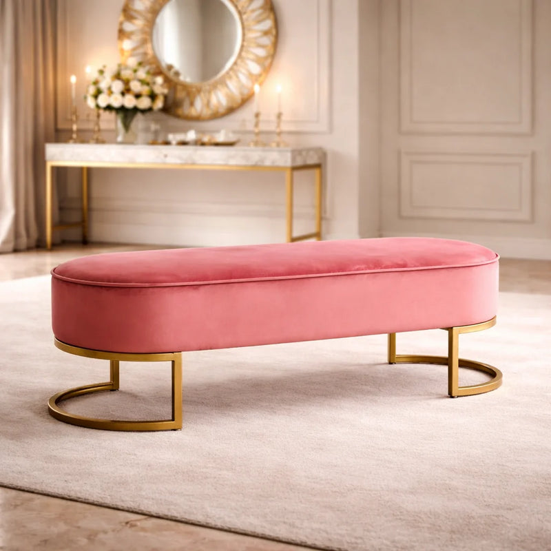 modern-velvet-seating-bench-in-blush-pink-gold-finish