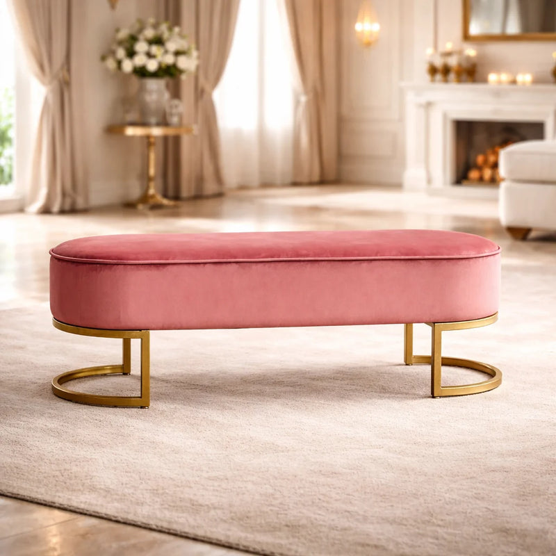 modern-velvet-seating-bench-in-blush-pink-gold-finish