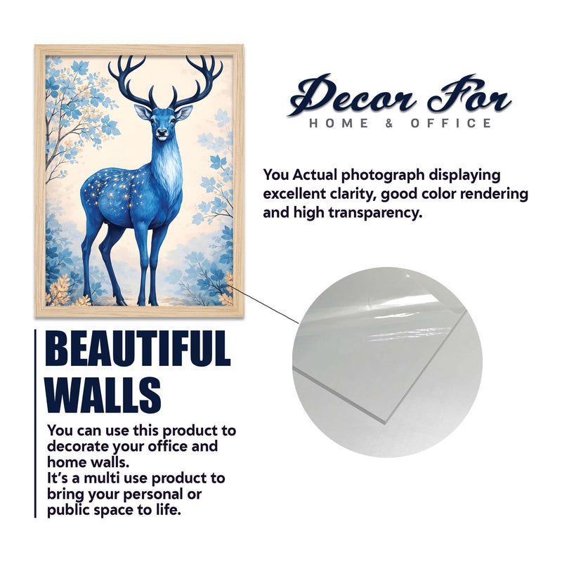 Modern Wildlife Wall Frame Set of Four