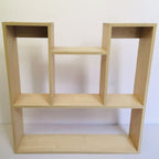 Modern Wooden Bookshelf & Display Unit