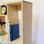 Modern Wooden Bookshelf & Display Unit