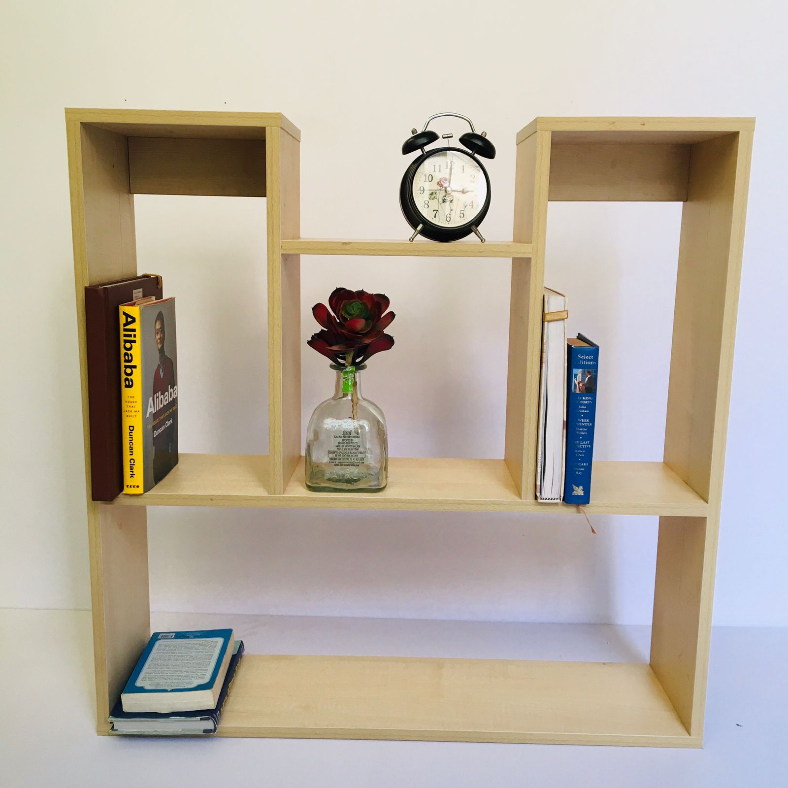 Modern Wooden Bookshelf & Display Unit