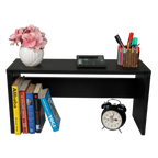 Modern Wooden Desk Book Shelf Stand for Home Office